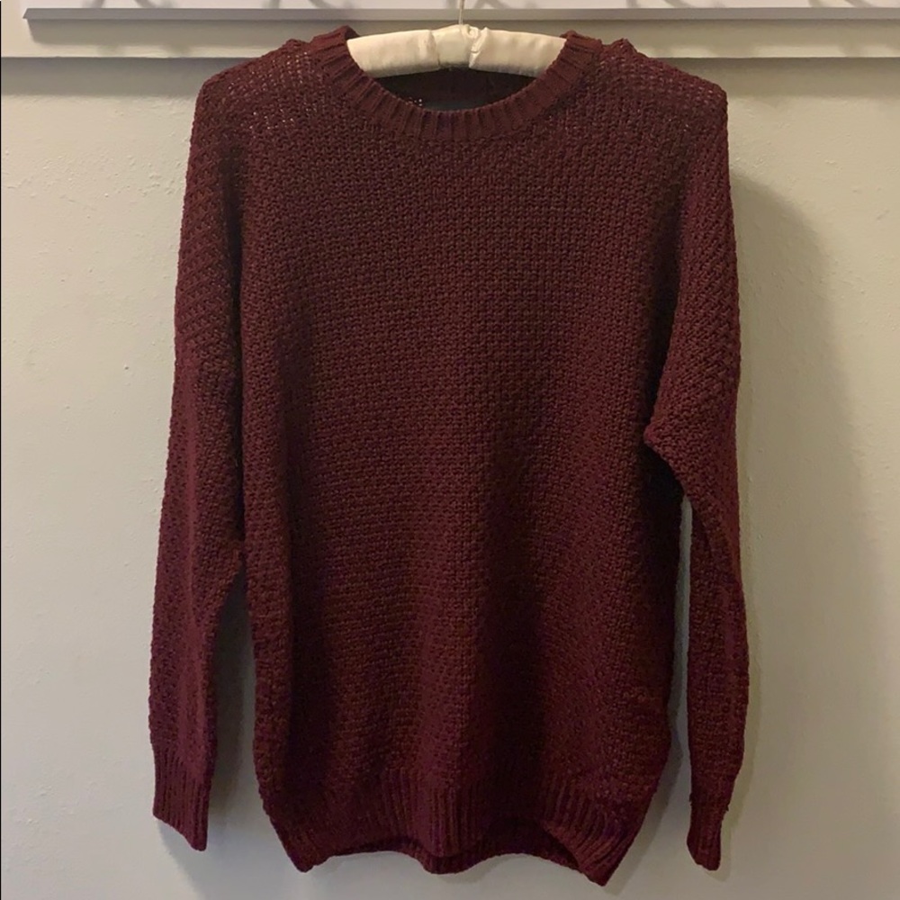 Wine Sweater